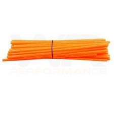 Wheel Rim Spoke Covers Wraps Orange for Yamaha XT125 XT125R XT125X