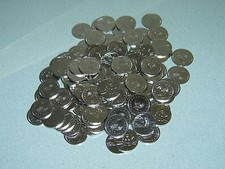 100 NEW STAINLESS 1/2 HALF