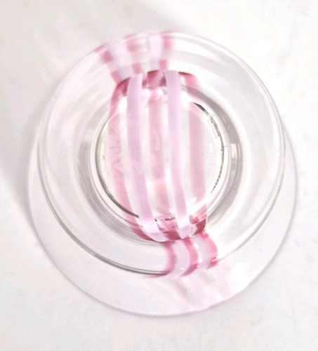 Caithness glass crystal - glass, pink