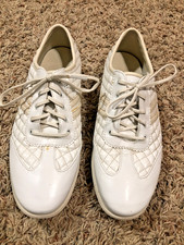 Callaway Cream Quilted Lace Up