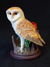 *Andy Pearce. The Country Bird Collection 'The Barn Owl'. 2002. 4" Tall. G.C.