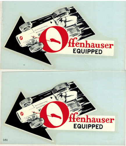 Offenhauser equipped water - equipped,