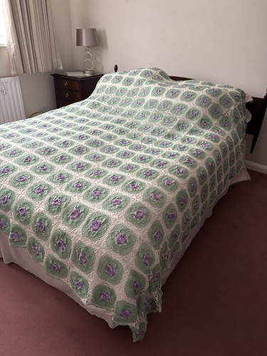 Beautiful cotton bedspread - cotton,