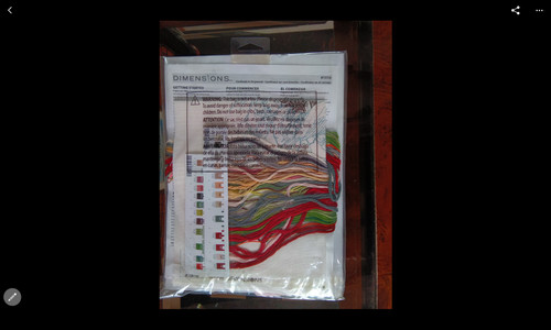 Crewel embroidery kit new - embroidery,