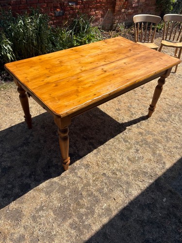 Rustic pine kitchen table and - rustic,