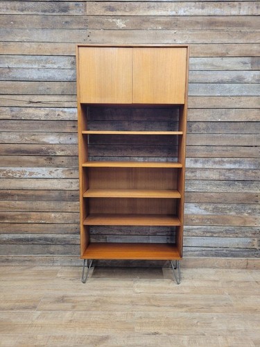 Plan bookcase teak - plan,