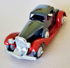 Dinky 36b Pre War Bentley Coupe Code3 Dave Gilbert Replica Black over Ruby Red