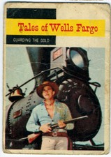 A&BC GUM CARDS - 'TV WESTERNS - TALES OF WELLS FARGO'