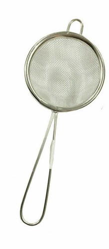 Large tea strainer 10cm - strainer, metal