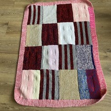 hand knitted shawl wrap 44 Inches X 30 Inches 