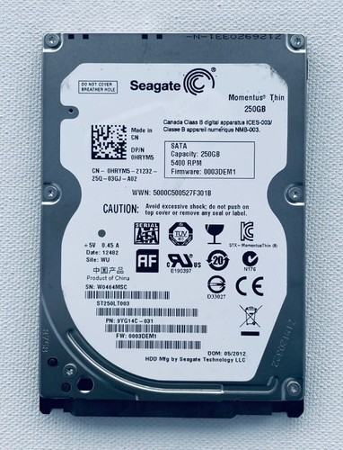 250gb hard drive - 250gb, laptop