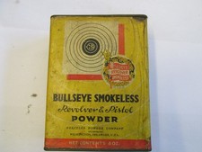 empty vintage gunpowder tin cartridge shell  eley kynoch nobel