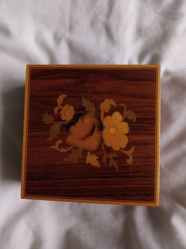 Vintage inlaid marquetry - vintage,