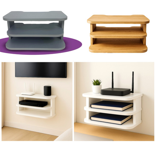 Floating wall mount - wall, media