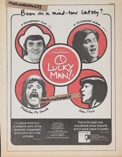 Lucky man movie malcolm - man,