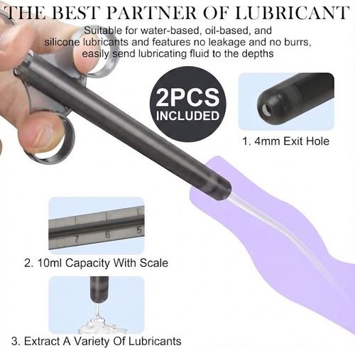 2pcs shooter injector anal - 2pcs,