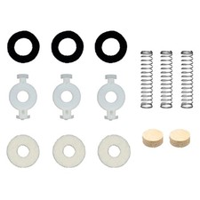 14Pcs/set Trumpet Valves Spring Felt Washer Cork Pad Piston Trumpet Repair Tool