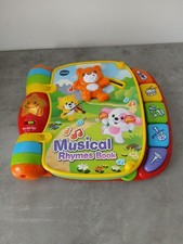 VTech Musical Rhymes Book Electronic Toy With Interactive Sounds & Music