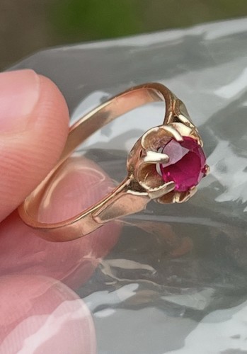 Vintage soviet 14k rose - 14k,
