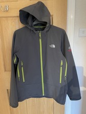 Mens North Face Hooded Grey