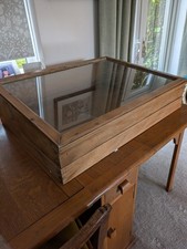 Large Antique Teak Display