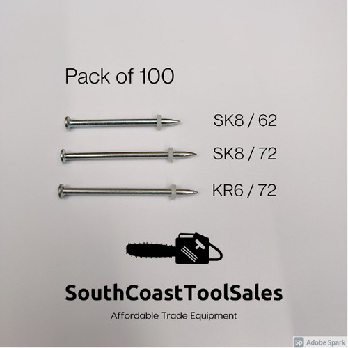 Nails fit hilti - to, dx460