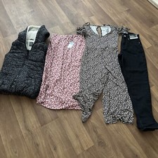 Clothes Bundle Size 4 Tops Jeans Dress Jumpsuit Jacket Primark TU