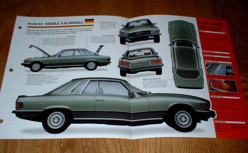 1980 mercedes benz 500slc - 1980, mercedes-benz