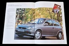 2x Opel Corsa B brochure brochure plus accessories tuning with GSi 1993 AM