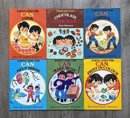 Vintage topsy and tim book - topsy,