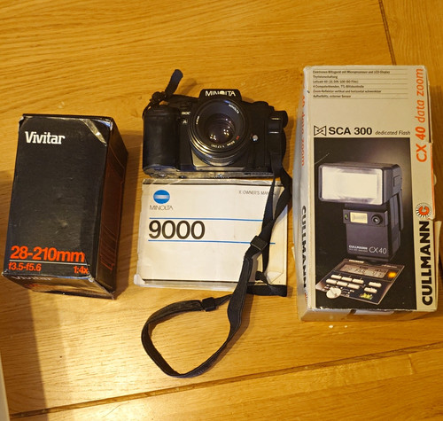 Minolta 9000 35mm slr - 9000, film