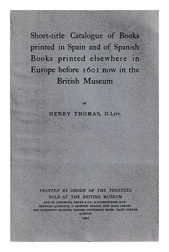 Thomas henry sir short - thomas,,
