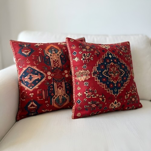 2pcs vintage geometric - 2pcs,