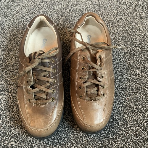 Cosyfeet cosytex brown leather - brown,