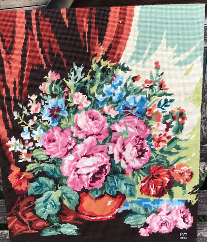 Vintage tapestry picture - vintage,