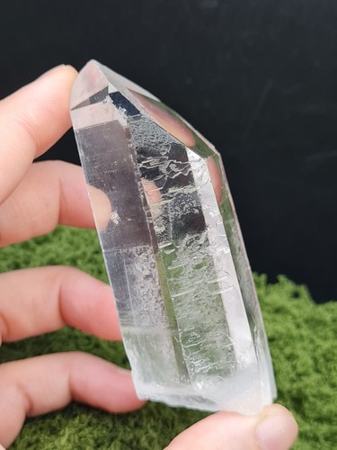 Natural lemurian rough etched - lemurian,