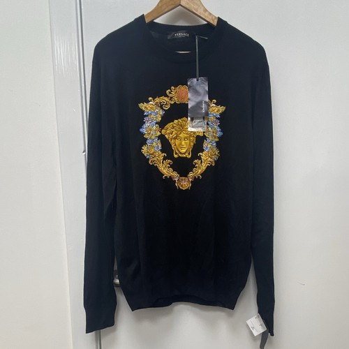 Versace black medusa - black,