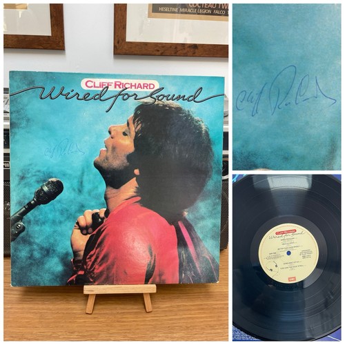 Signed cliff richard vinyl - richard,