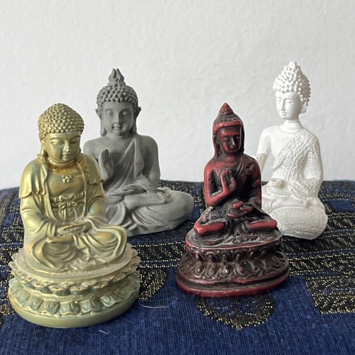 Mini buddha figurines - 4, x