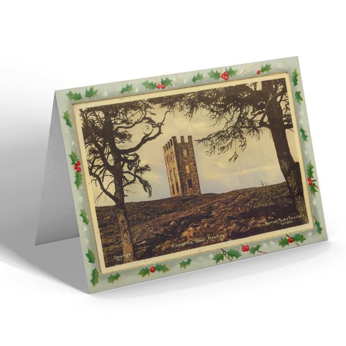 Xmas notelet vintage - notelet,