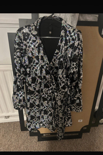 River island black silver - river,