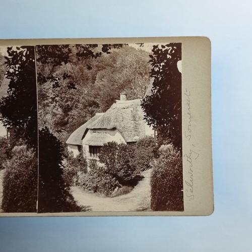 Selworthy somerset stereoview - selworthy,