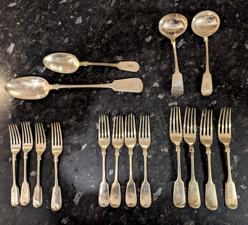 Antique vintage job lot silver - antique/vintage,