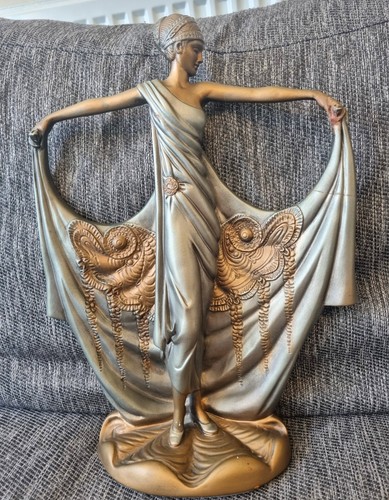 Large art deco style dancing - art,