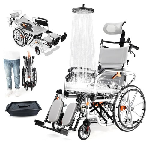 Reclining wheelchair - 5-in-1,