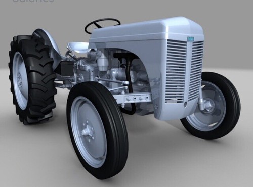 Massey ferguson te20 tractor - massey,
