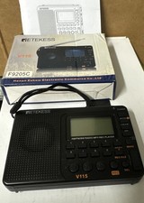 RETEKESS V115 Radio FM AM SW Portable Radios AM FM Rechargeable Shortwave Radio