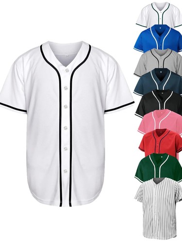 Men blank baseball - baseball, jersey