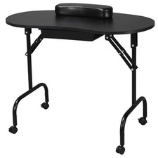 Foldable manicure nail table - manicure,