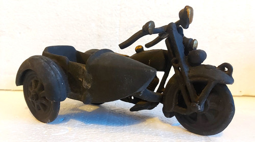 Vintage cast iron - cast, motorcycle